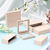 3 Bags 3 Styles Square Transparent PE Thin Film Suspension Jewelry Display Box CON-TA0001-38D-6