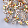 Glass Bottle Pendants X-GLAA-T001-04C-1