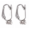 Tarnish Resistant 304 Stainless Steel Clip-on Earring Converters Findings X-STAS-O110-20P-1