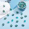 100Pcs 2 Sizes Dyed Synthetic Turquoise Beads Strands G-SC0001-59-4