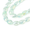 Electroplate Glass Beads Strands X-EGLA-S194-11A-B04-3