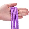 Polymer Clay Bead Strands CLAY-T001-C48-6