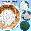4 Sheets 11.6x8.2 Inch Stick and Stitch Embroidery Patterns DIY-WH0455-211-3