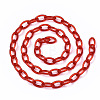 Handmade Transparent ABS Plastic Cable Chains X-KY-S166-001D-2