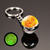 Luminous Glass Pendant Keychain LUMI-PW0001-206F-1