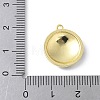 Brass Enamel Pendants KK-K399-12G-03-3