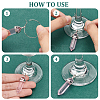 DIY Mixed Gemstone Bullet Wine Glass Charm Making Kit DIY-BC0009-83-4