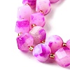 Natural Quartz Dyed Beads Strands G-U023-A02-09-4