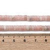 Natural Pink Opal Beads Strands G-L624-I18-2x4mm-5