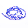 Glass Beads Strands X-EGLA-S056-02-2