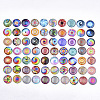 Flat Back Glass Cabochons GGLA-S047-04A-12mm-1