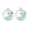 Ocean Theme Alloy Enamel Pendants ENAM-CJC0022-14B-AS-1