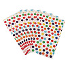 12Pcs Rainbow Color Rectangle Paper Candy Bags ABAG-TA0002-34A-3