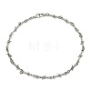 Alloy Barbed Wire Link Chain Necklaces FS-WG27EAE-01-3