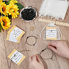200Pcs Waxed Polyester Cord Bracelets BJEW-OC0001-28-3