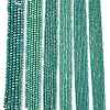 Electroplate Glass Beads Strands X-EGLA-A044-P6mm-B31-2