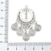 Tibetan Style Alloy Pendants AL-CBAAECB-02AS-D-3
