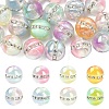 20Pcs Resin Imitation Cat Eye Beads RESI-YW0006-08-1