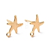 201 Stainless Steel Stud Earring Findings STAS-K241-11G-1