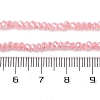 Baking Electroplate Glass Beads Strands DGLA-A039-J2MM-B08-4