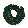 Transparent Glass Beads Strands GLAA-T032-T8mm-MD22-2