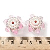 Sparkling Acrylic Rhinestone Beads CLAY-NH0003-01S-4