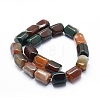 Natural Agate Beads Strands G-L551D-09-3