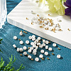 50Pcs Natural Howlite Beads G-TAD0001-09-6