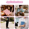 8Pcs 8 Colors Polyester Book Cover OFST-GL0001-07-7