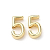 Brass Slide Charms KK-L253-15G-05-1