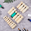18Pcs 9 Style Unfinished Wooden Peg Dolls Display Decorations WOOD-FH0002-08-4