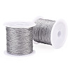 2 Rolls Round PET Metallic Thread MCOR-TADJ0001-01C-02-2