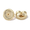 Brass Earring Nuts KK-K383-25A-G-1