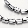 Electroplate Non-magnetic Synthetic Hematite Bead Strands G-F300-01A-01-1