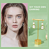 200Pcs 2 Colors Brass Earring Hooks KK-CN0001-77-6