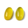 Natural Yellow Agate Cabochons G-A029-01-04-3