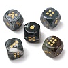 Natural Indian Agate Dices G-T143-29-04-1