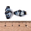 Vintage Handmade Porcelain Beads PORC-Q006-08P-3