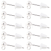 925 Sterling Silver Stud Earring Findings STER-BBC0009-91B-7