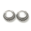 316 Surgical Stainless Steel Hoop Earrings for Women and Men EJEW-D096-21A-AS-1