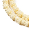 Synthetic Coral Carved Beads Strands CORA-C003-02-3