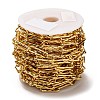Brass Paperclip Chains CHC-I036-37G-3