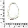 Tibetan Style Alloy Linking Rings X-PALLOY-F318-03AS-3