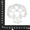 Tree of Life 201 Stainless Steel 3D Rotating Hanging Wind Spinner STAS-Z116-02P-03-3