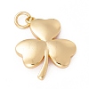 Brass Enamel Pendants KK-P217-03G-03-2