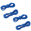 4Pcs Rhinestone Round Cord Shoelace FIND-TA0010-44P-01-2