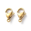 304 Stainless Steel Lobster Claw Clasps STAS-V007-01C-G-1