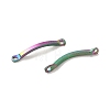 Ion Plating(IP) 304 Stainless Steel Connector Charms STAS-Q323-11MC-2
