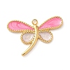 304 Stainless Steel Enamel Pendants STAS-H483-41A-G-1