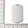 Anti-Tarnish 201 Stainless Steel Pendants STAS-R002-02P-12-3